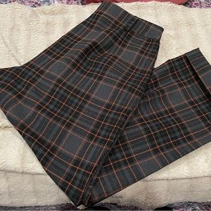 Zara plaid trousers!